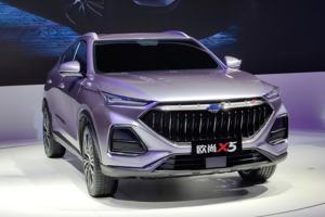 品牌首款运动SUV车型 车展实拍长安欧尚X5