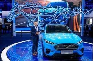 福特首款纯电SUV Mustang Mach-E中国首秀，您要电动超跑吗？