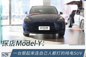 Model Y一台狠起来连自己人都打的纯电SUV 