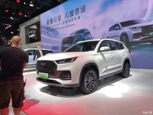 2021成都车展：瑞虎8 PLUS鲲鹏e+版亮相