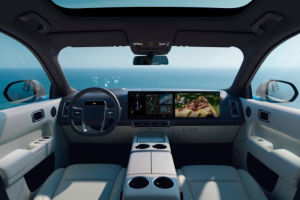 理想L9内饰官图发布 定位大型SUV