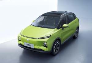重新定义纯电A0级SUV，几何E颜值与品质兼具