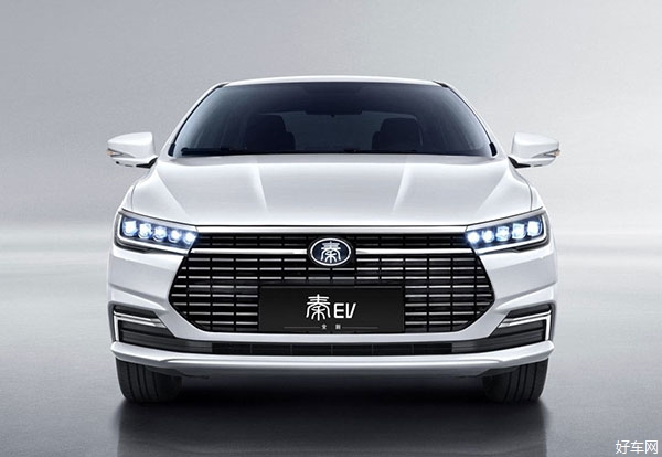 比亚迪全新秦EV 续航颜值不逊Model 3 售价不到一半