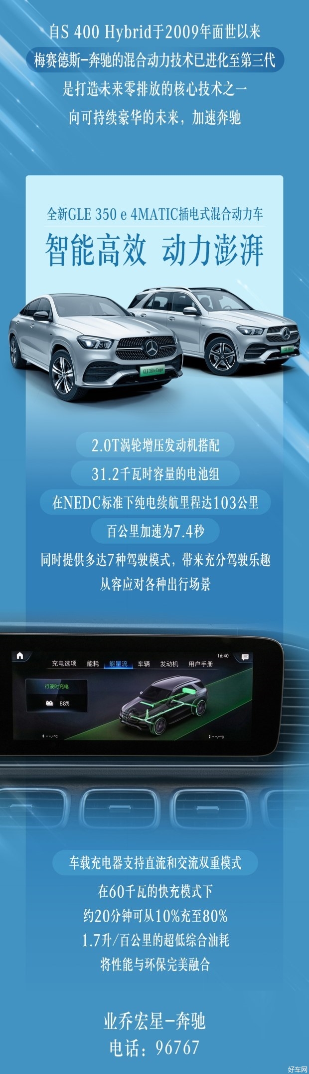 全新GLE插电式混合动力轿跑SUV