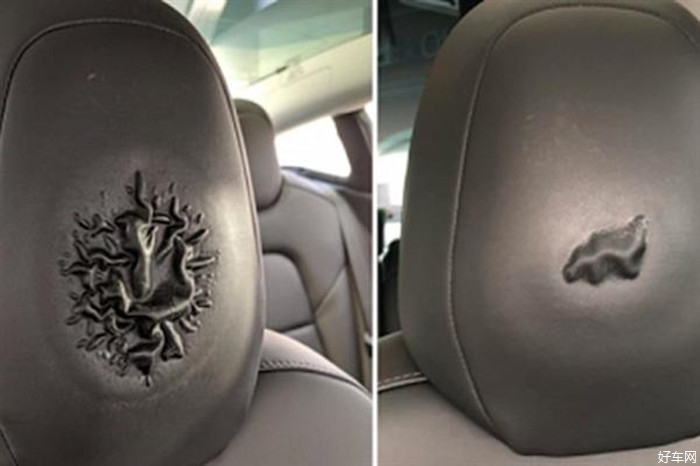 特斯拉Model 3座椅鼓包